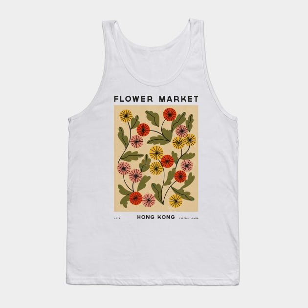Flower Market No. 9 Tank Top by Renea L Thull